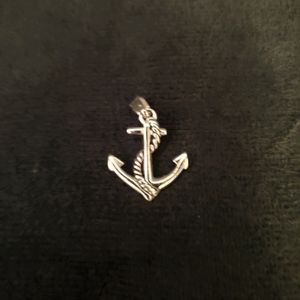 Sterling Silver Anchor Pendant